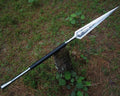 Handmade High Carbon Steel Spear – 32” Total Length Unique Valentine’s Day Gift | Collectible Decor Piece | Handcrafted Art