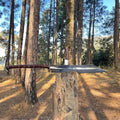 Handmade High Carbon Steel Spear – 35 inches Rosewood Handle, Collector Display (Leather Cover)